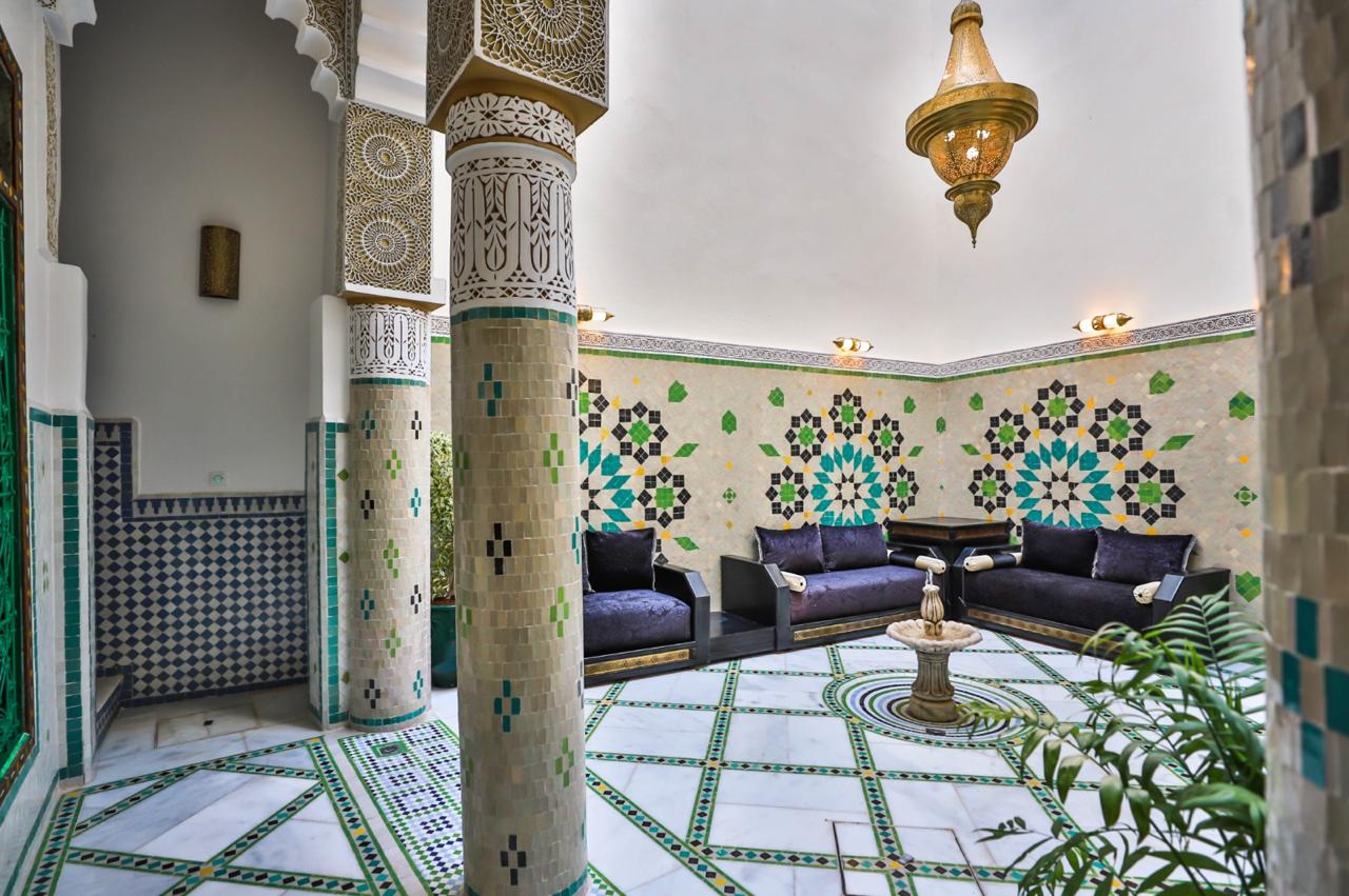 Fez riad interior